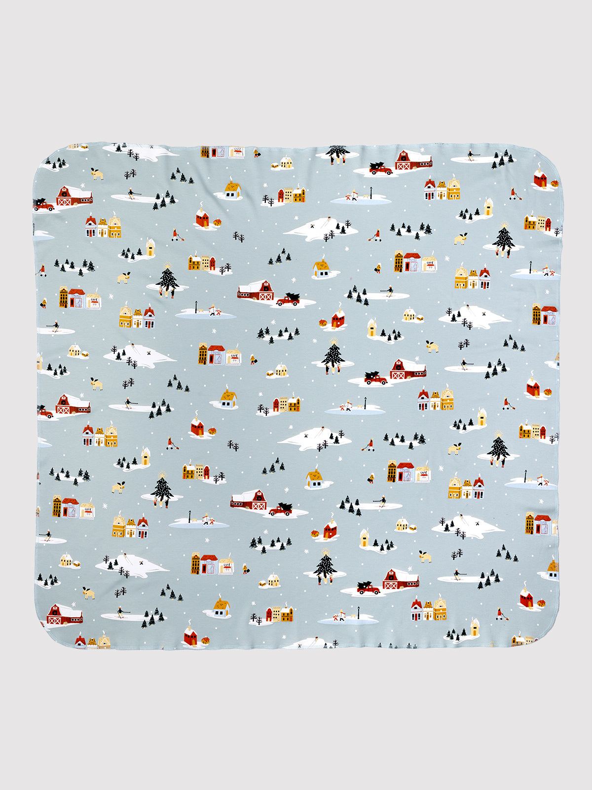 Christmas Scene Baby Blanket