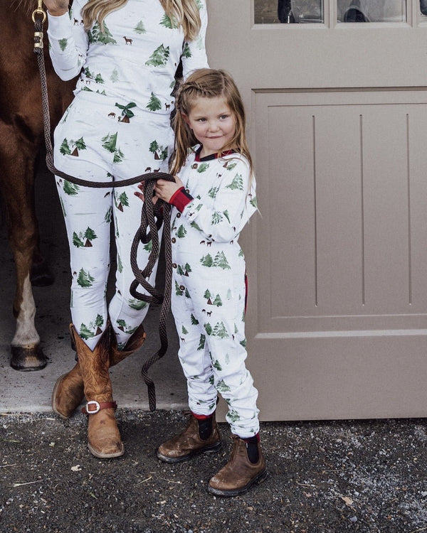 Cabin In The Woods Kids Onesie - Millie + Moose