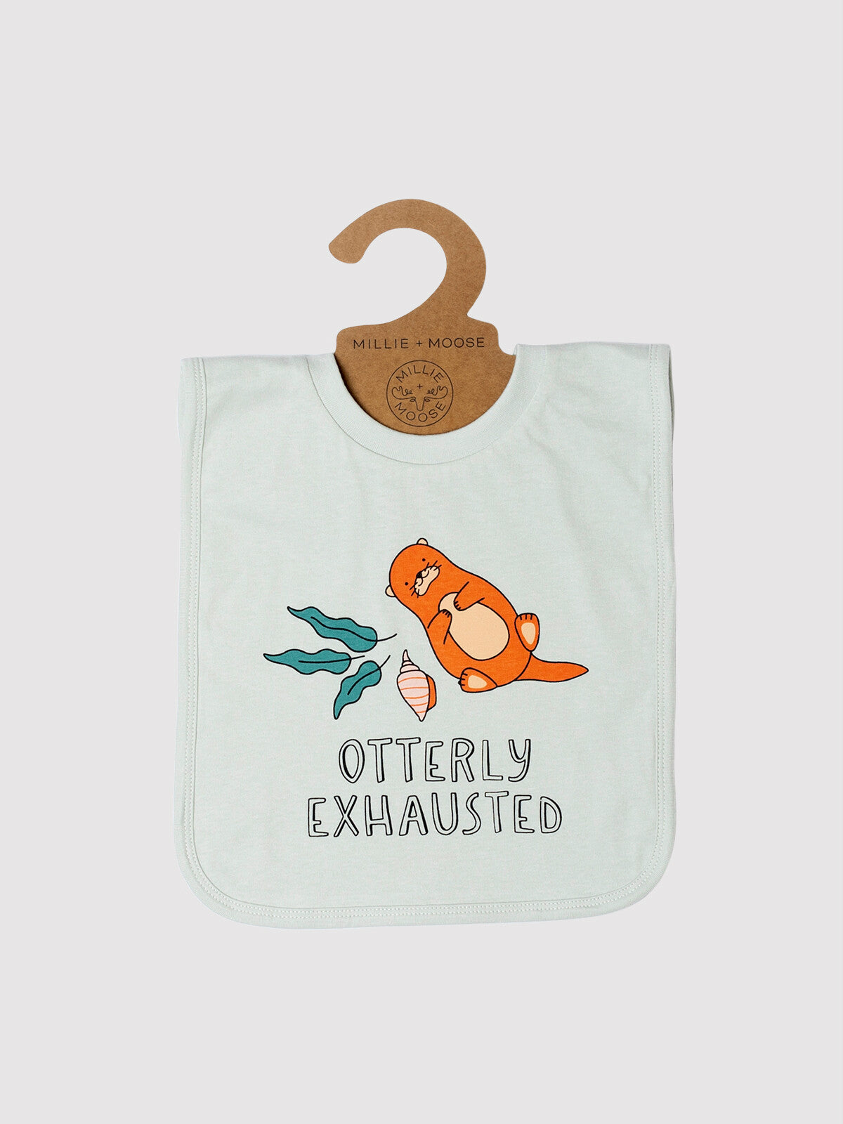 Otterly Exhausted Bib