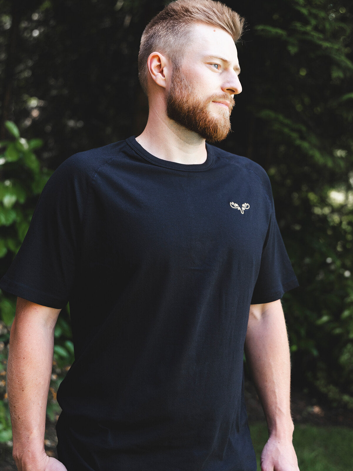 Black Blank With Logo Men's PJ T