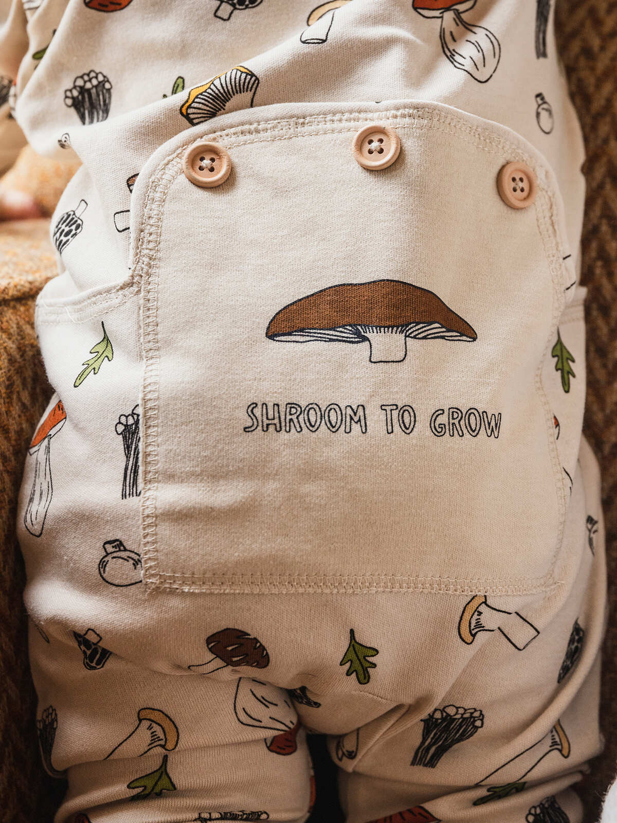 Shroom To Grow Infant Onesie