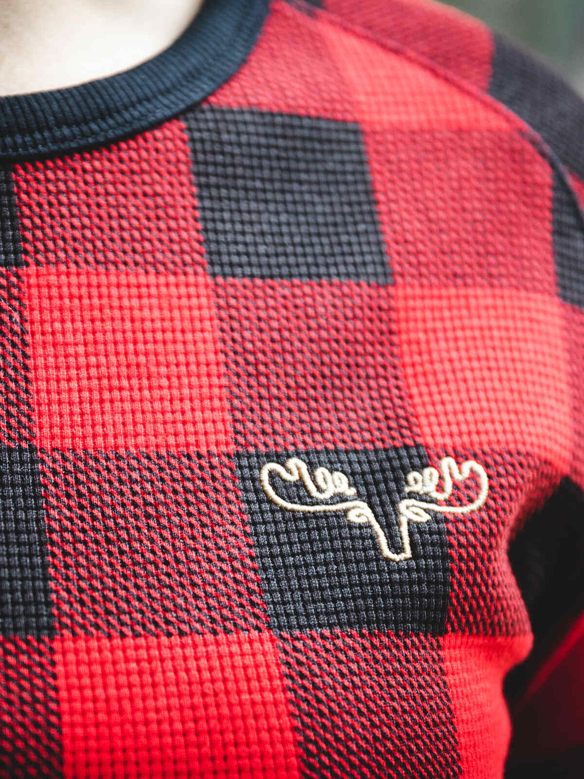 Buffalo Plaid Ladies Long Sleeve