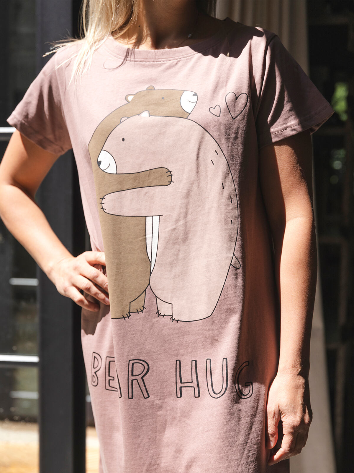 Bear Hug Ladies Nightshirt