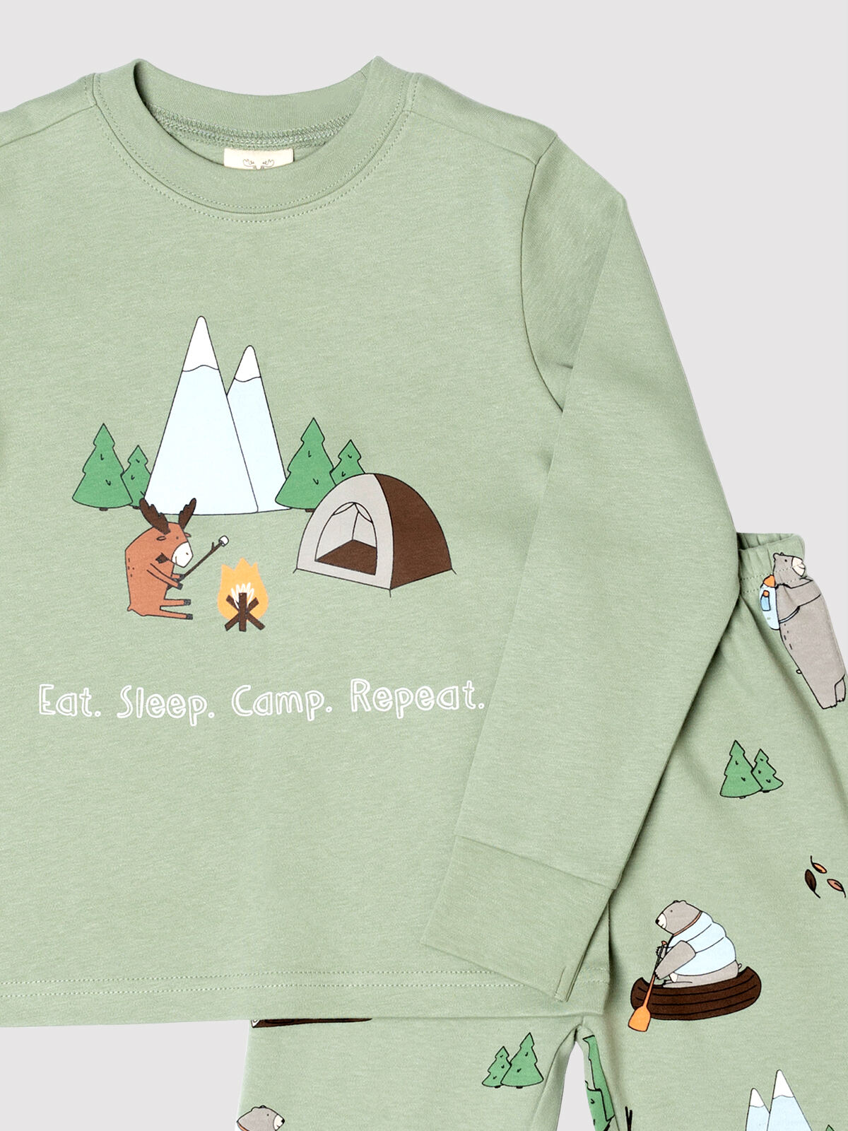 Camp Kids PJ Set