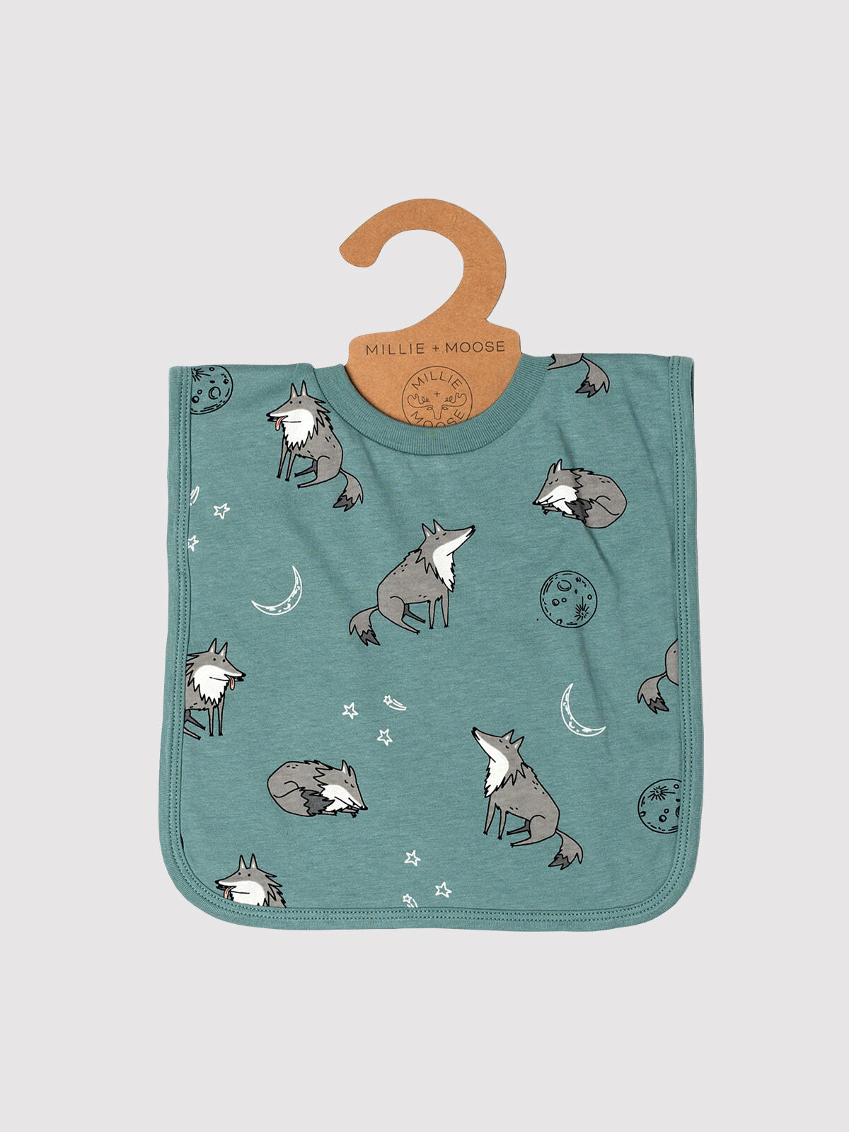 Moonlight Wolf Infant Bib