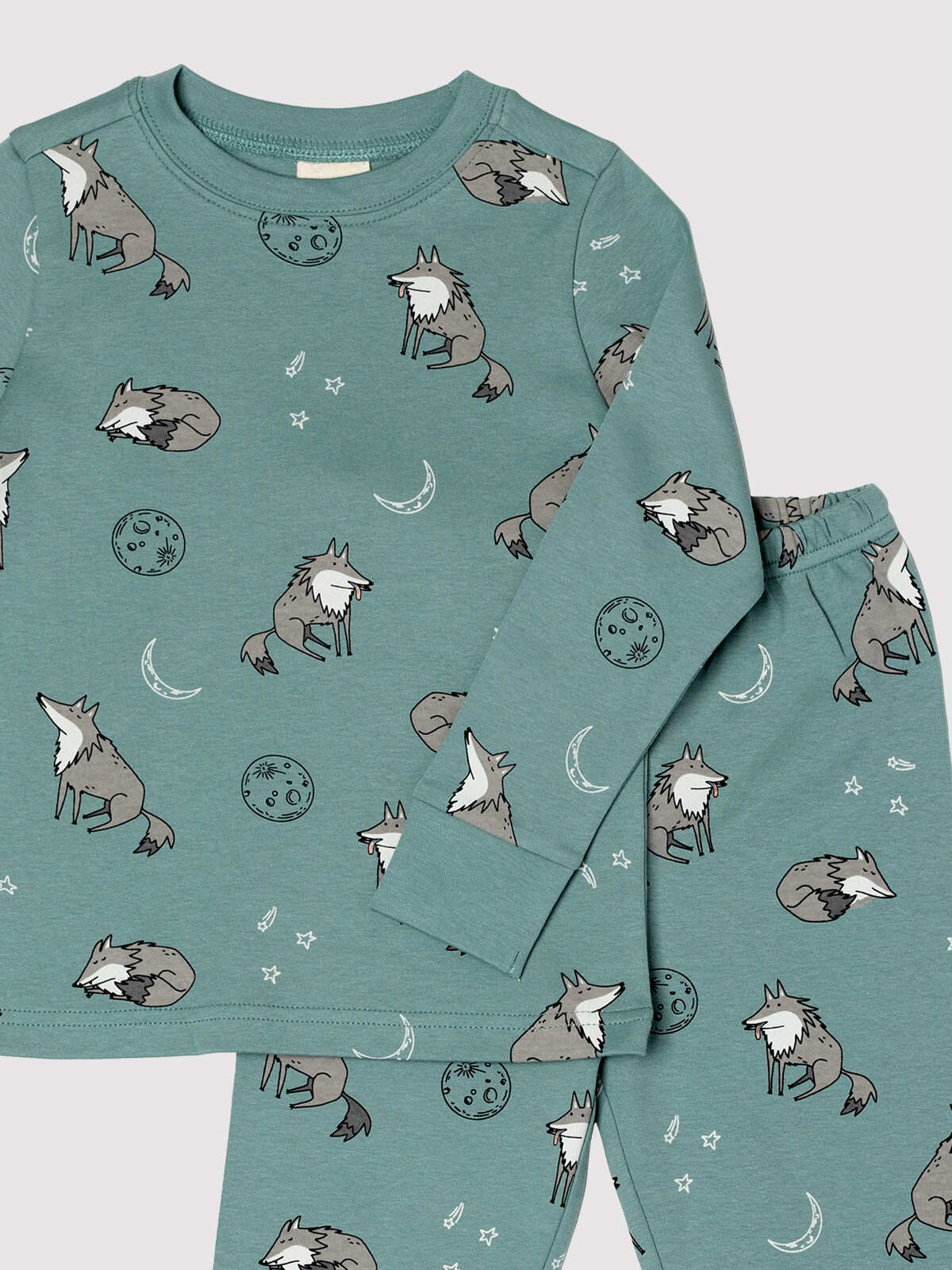 Moonlight Wolf Kids PJ Set