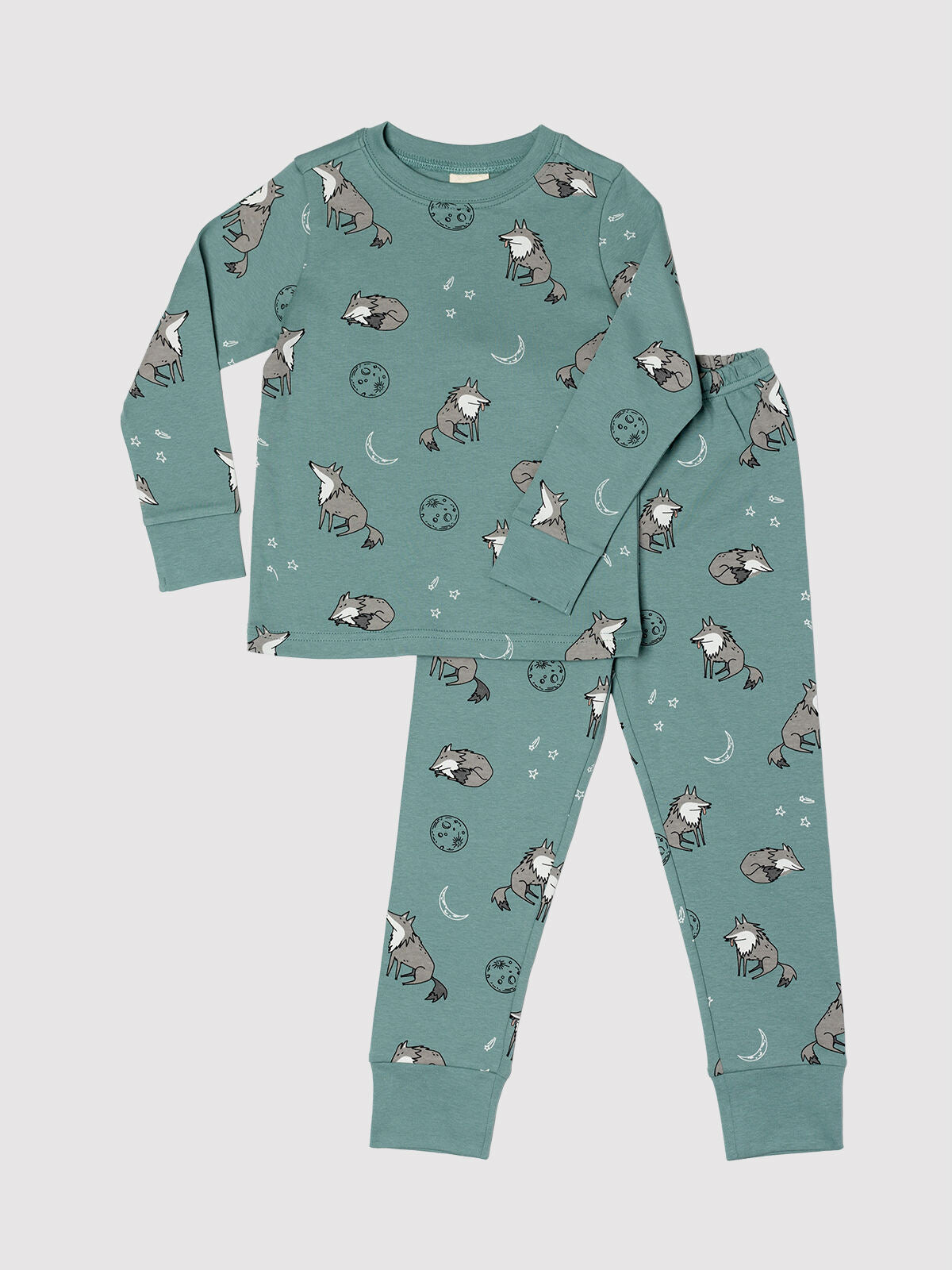 Moonlight Wolf Kids PJ Set