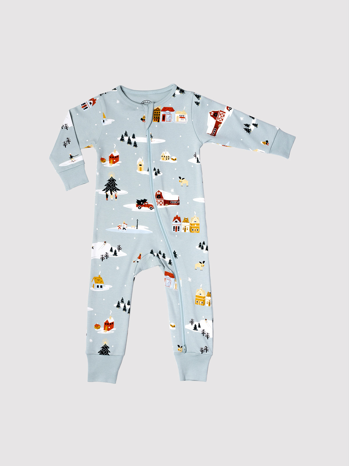 Christmas Scene Infant Onesie