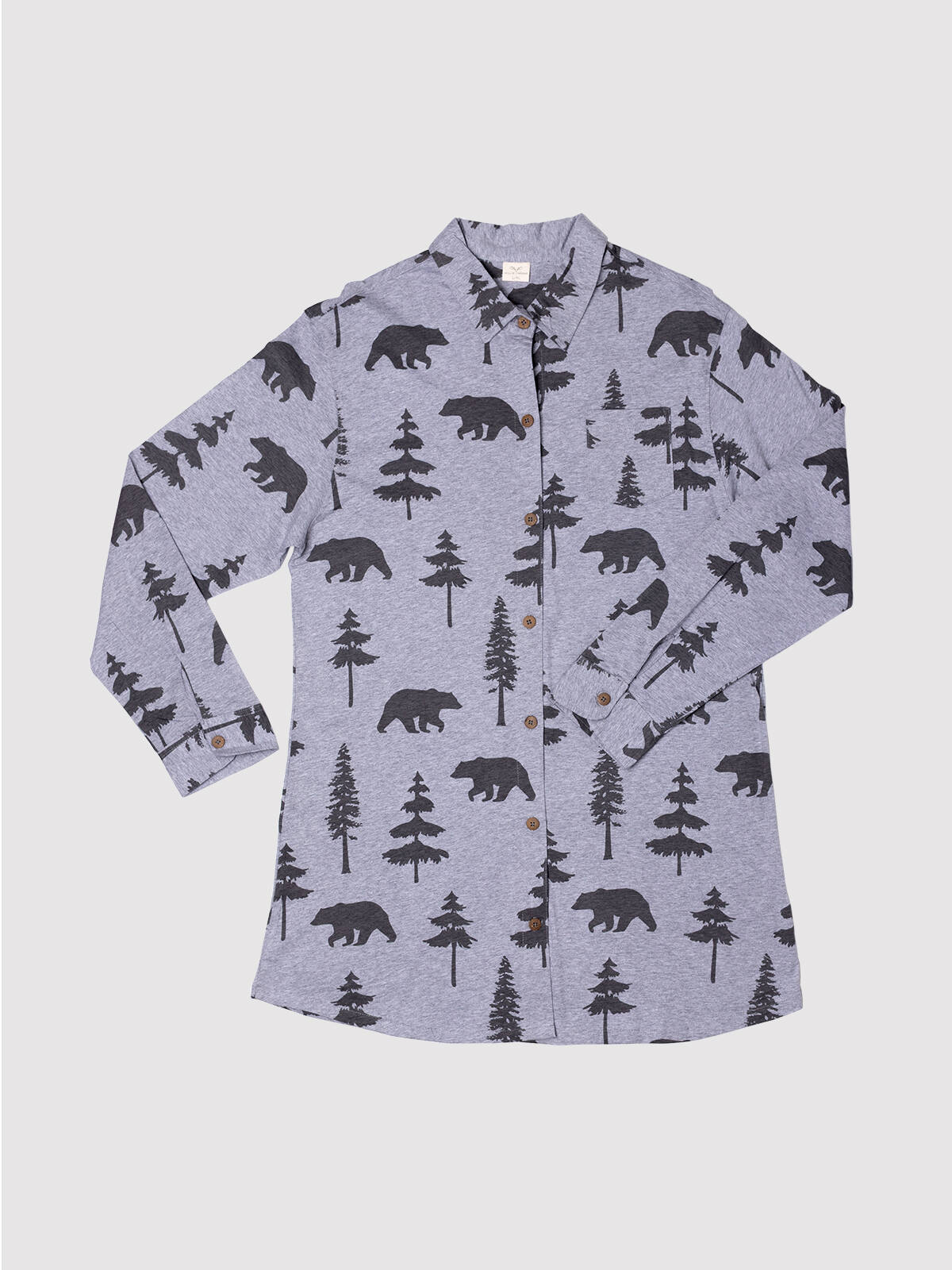 Nature Calling Button Nightshirt