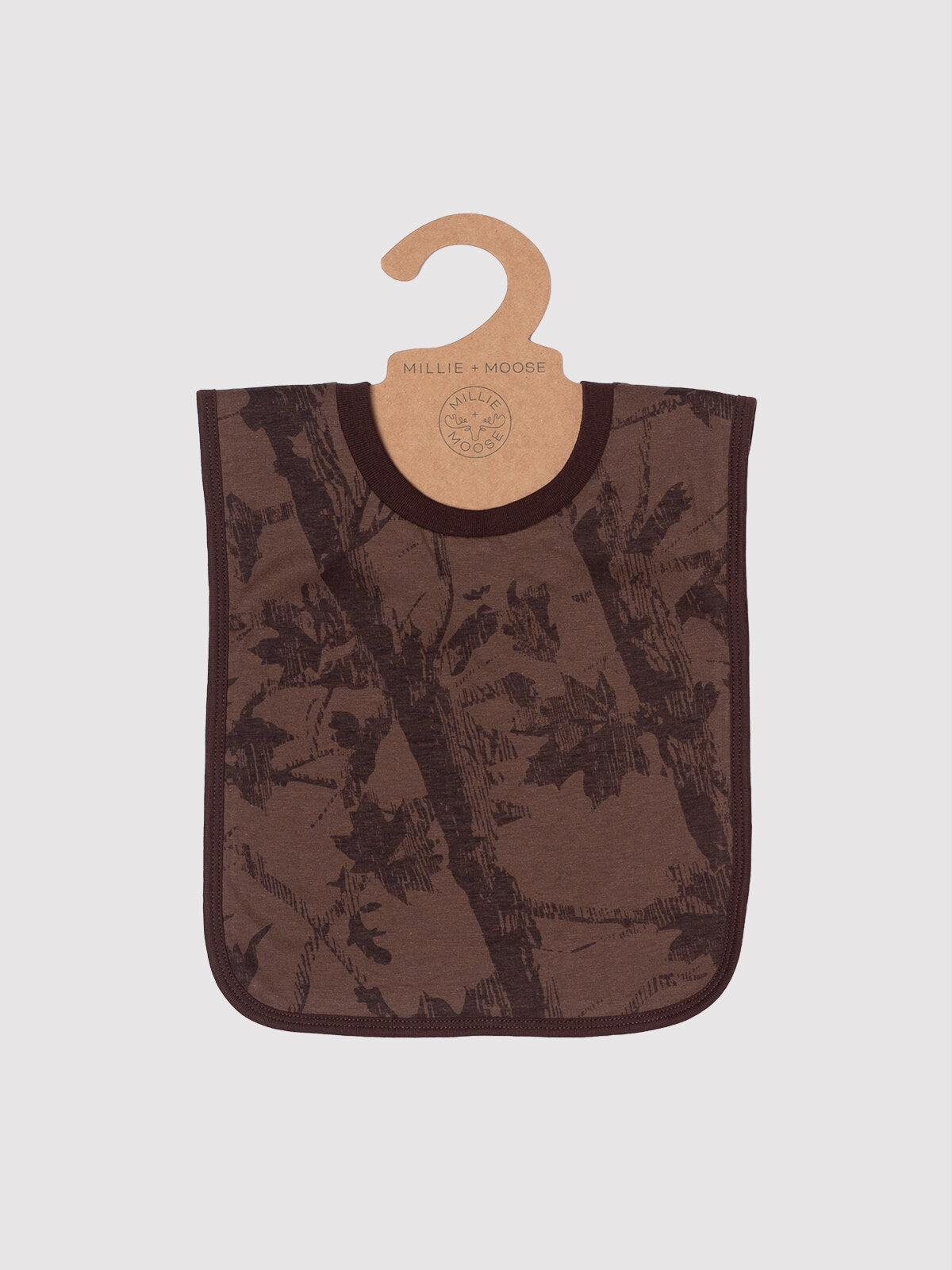 Deep Maple Woods Baby Bib