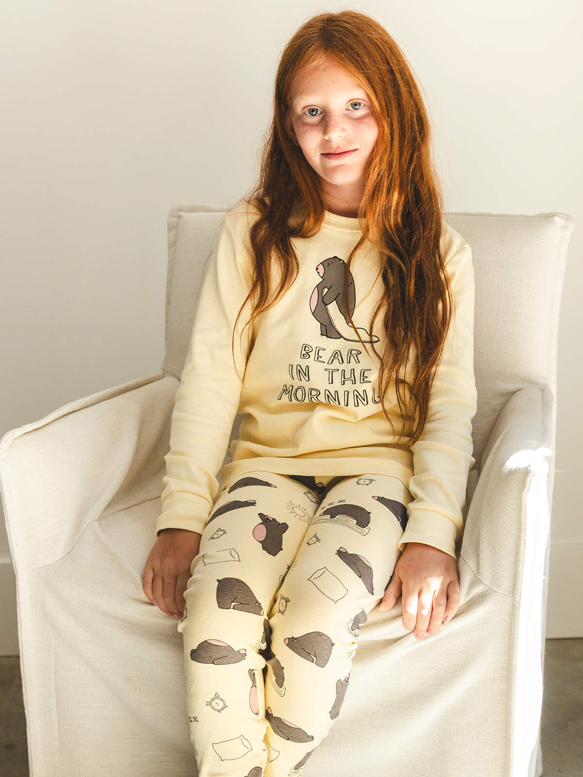 Morning Bear Kids PJ Set