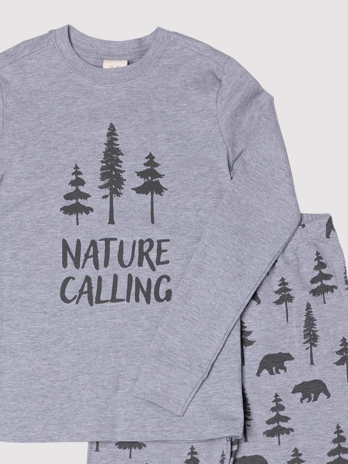 Nature Calling Kids PJ Set