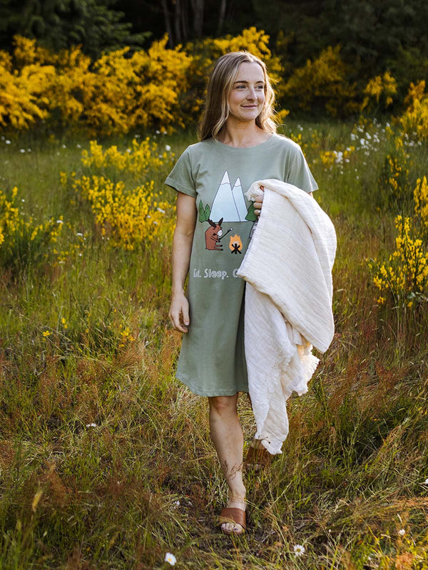 Camp — Ladies Nightshirt - Millie + Moose