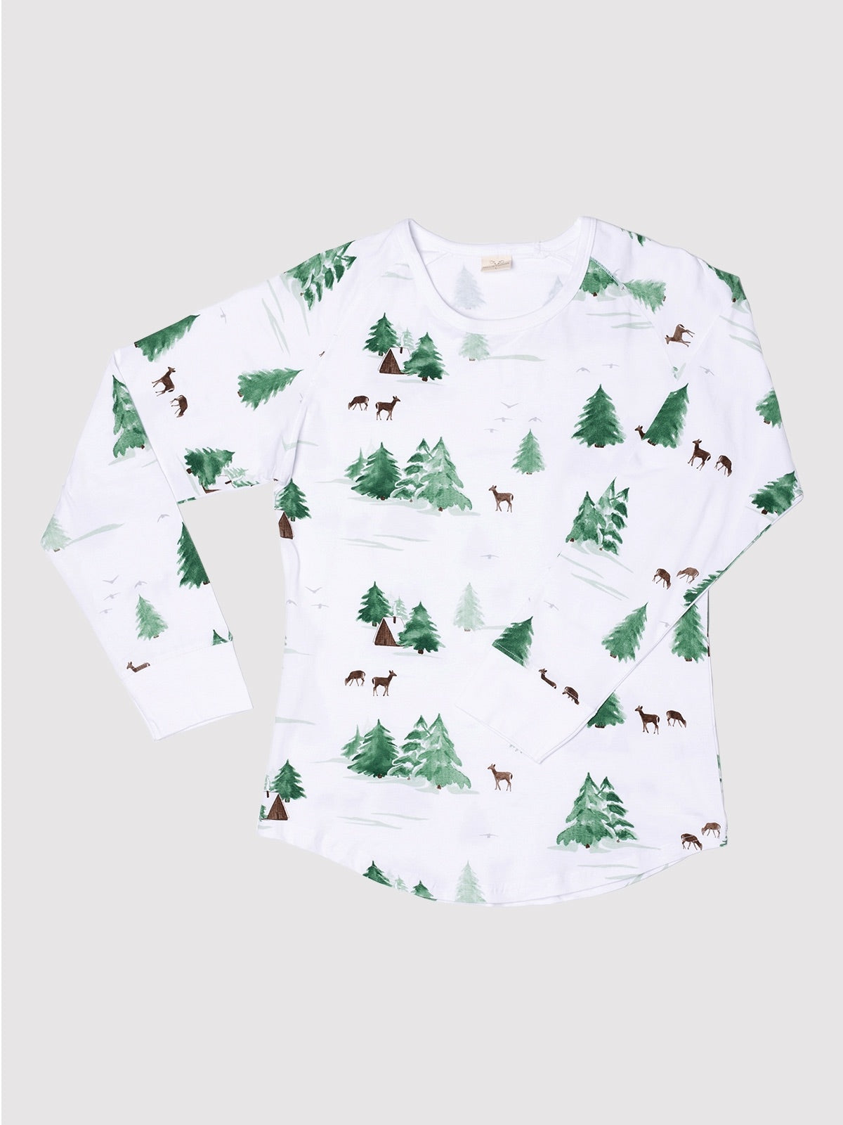 Cabin In The Woods Ladies Long Sleeve