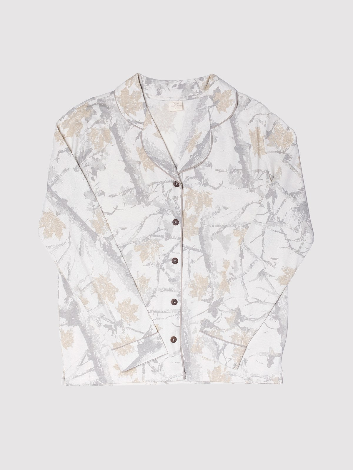 Misty Maple Woods -  Ladies Button Pajama Shirt