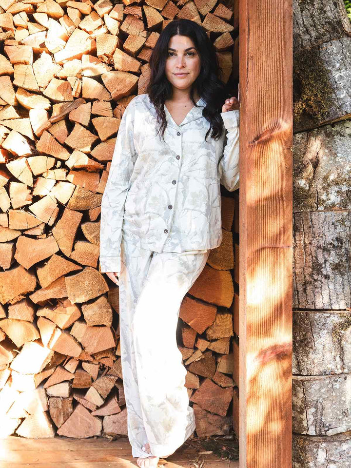 Misty Maple Woods - Ladies Pajama Set Pant - Millie + Moose