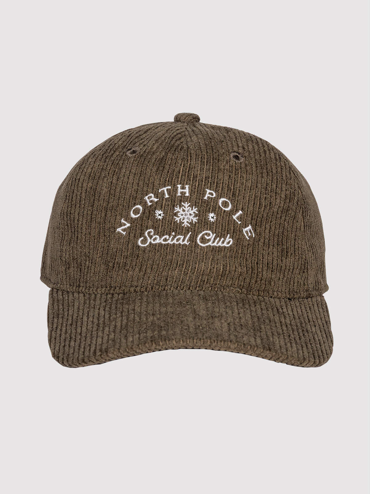 North Pole Social Club Corduroy Hat - Olive
