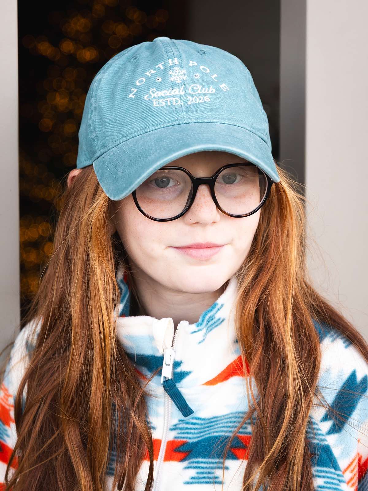 North Pole Social Club Dad Hat - Sea Salt