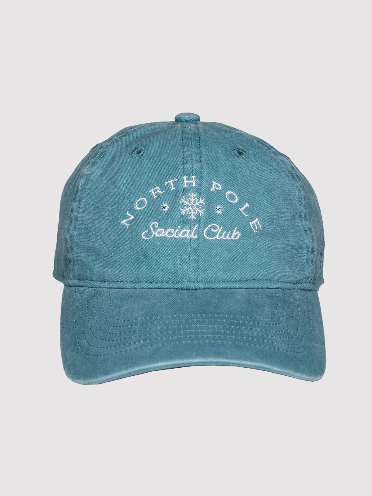 North Pole Social Club Dad Hat - Sea Salt