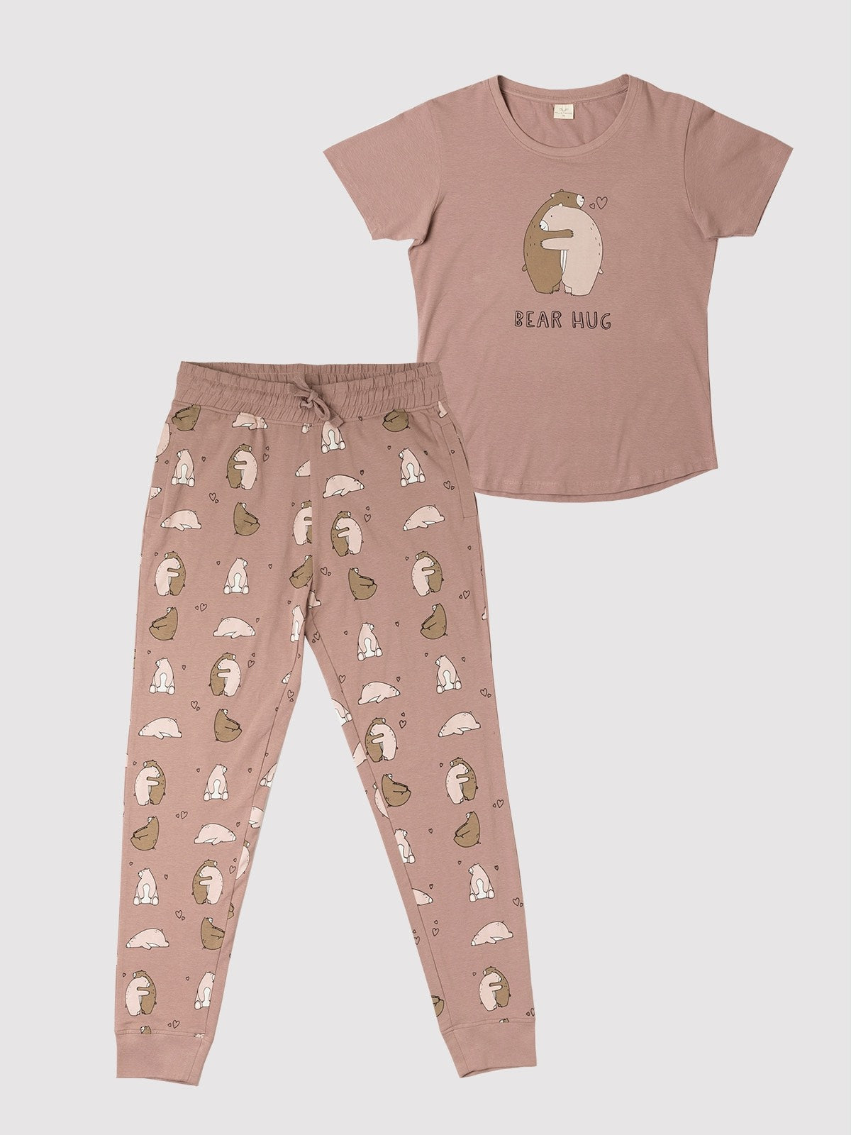 Bear Hug Pajama Set - Women