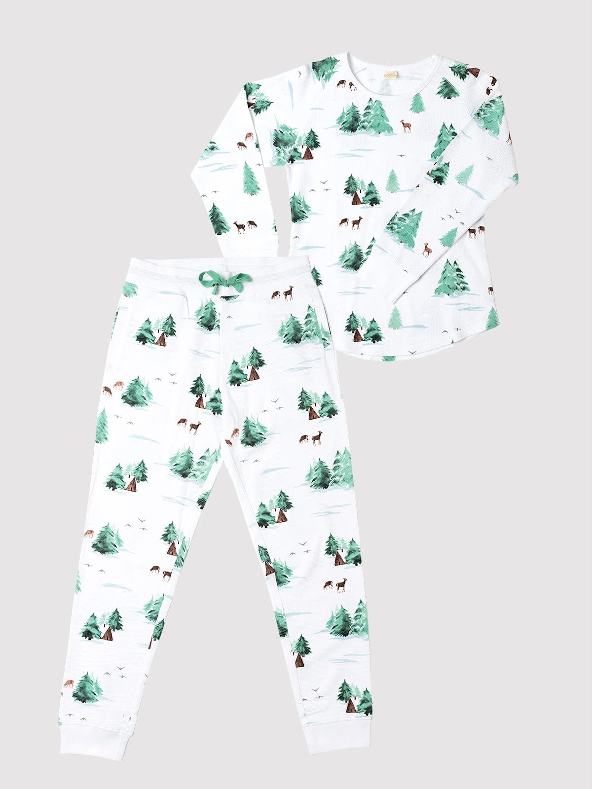 Cabin in the Woods Pajama Set - Women