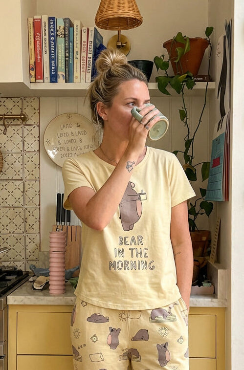 Morning Bear Ladies Joggers