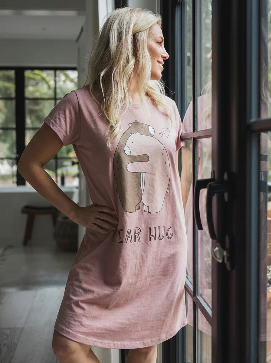 Bear Hug Ladies Nightshirt