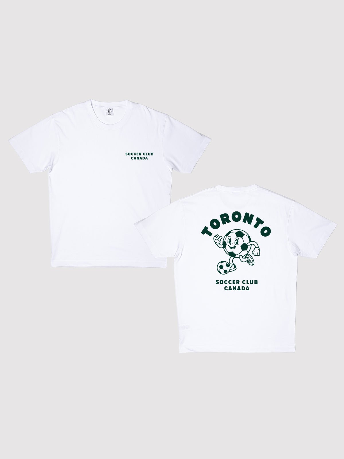 Toronto Soccer Club - Oversized White Tee - Millie + Moose