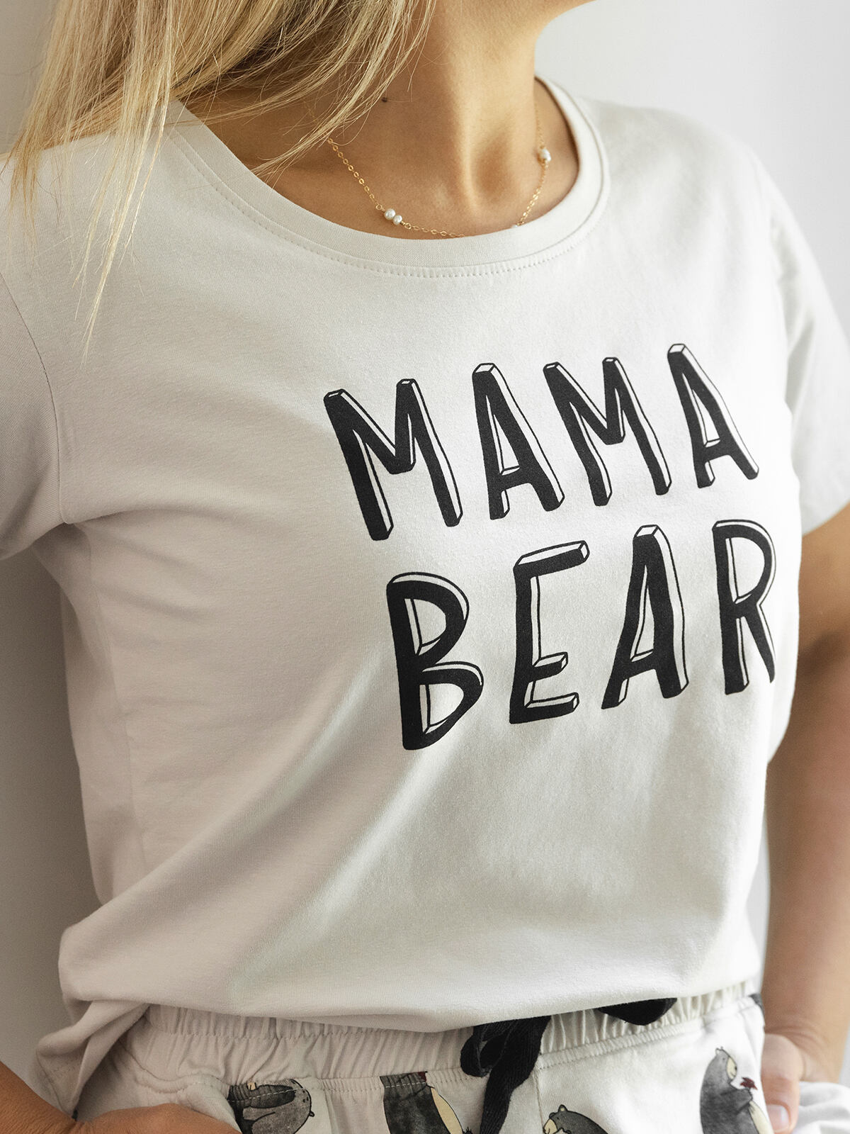 Mama Bear Pajama Set - Women