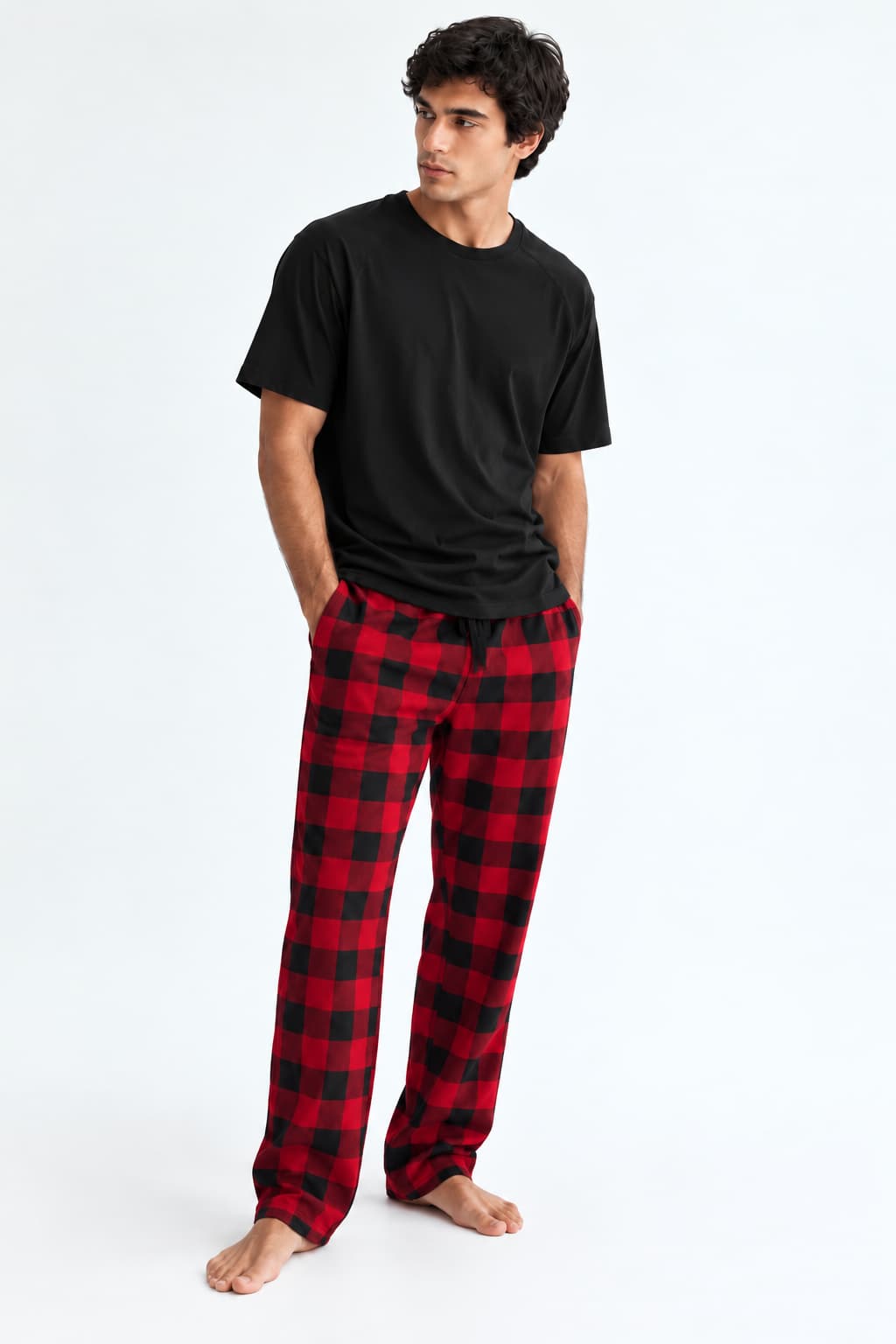 Classic Black — Men's PJ T - Millie + Moose