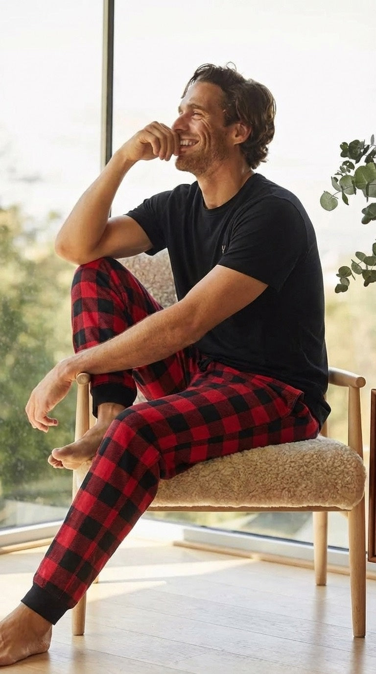Buffalo Plaid Men's Joggers