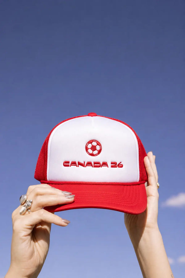 Canada 26 — Red Trucker Hat